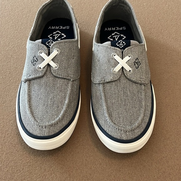 Sperry Pier Wave Boat Sneaker Medium Gray - Women’s Size 8 NWOB - Picture 4 of 8